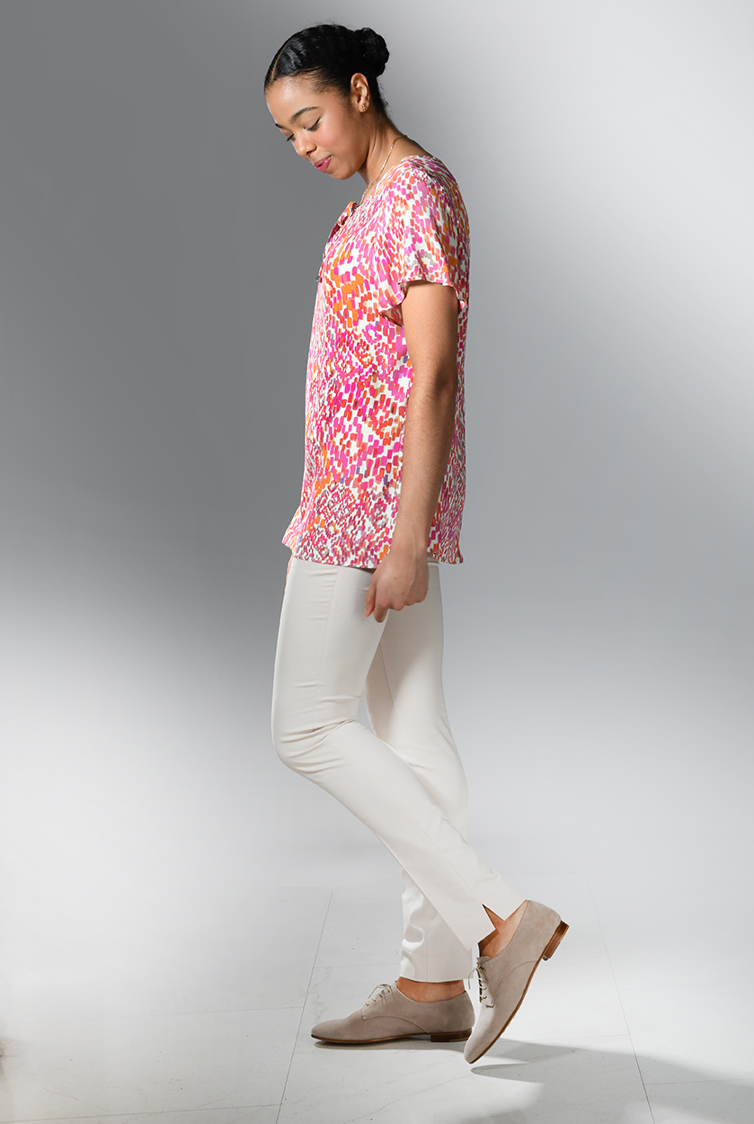 Bunte Tunikabluse MONETA