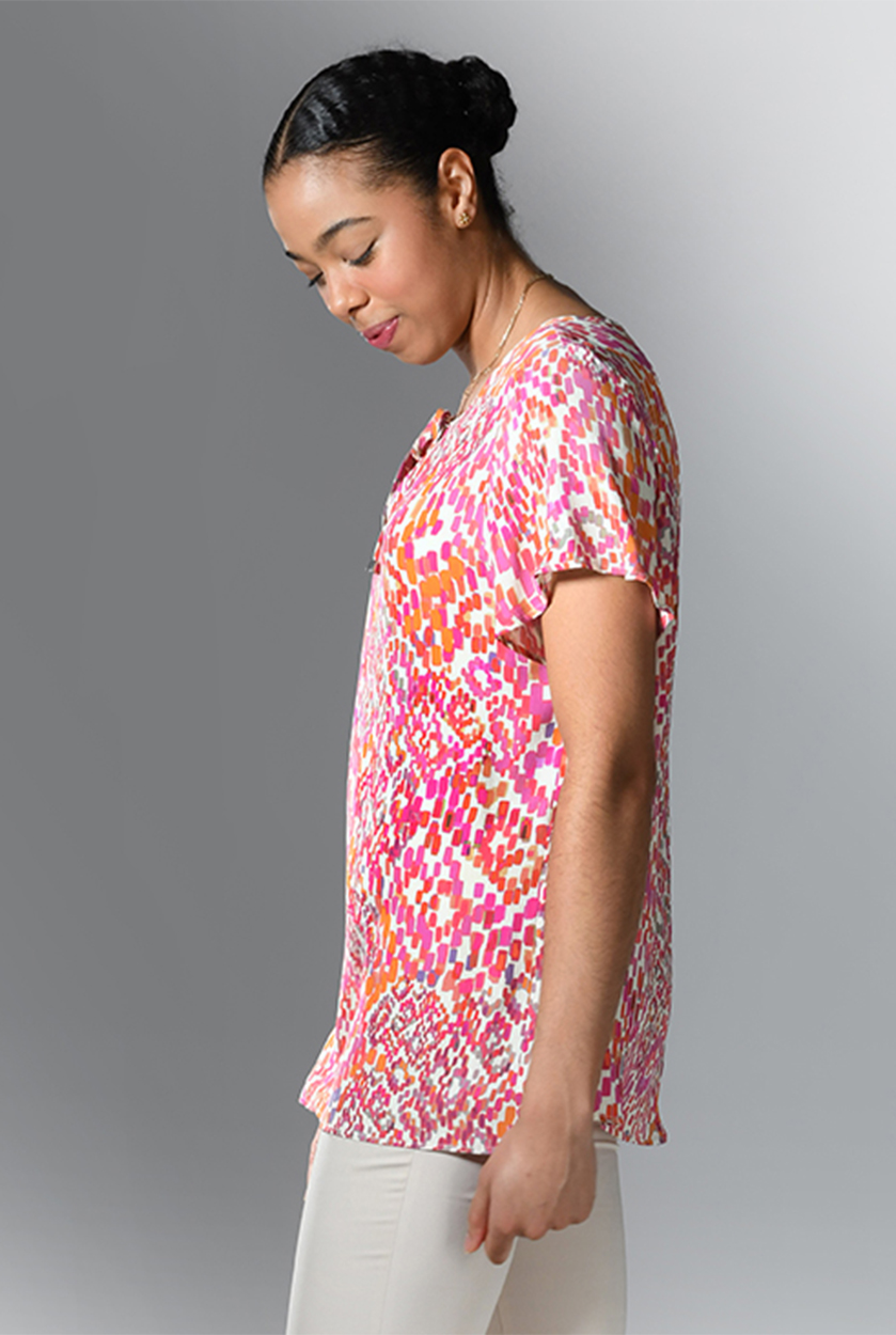Bunte Tunikabluse MONETA