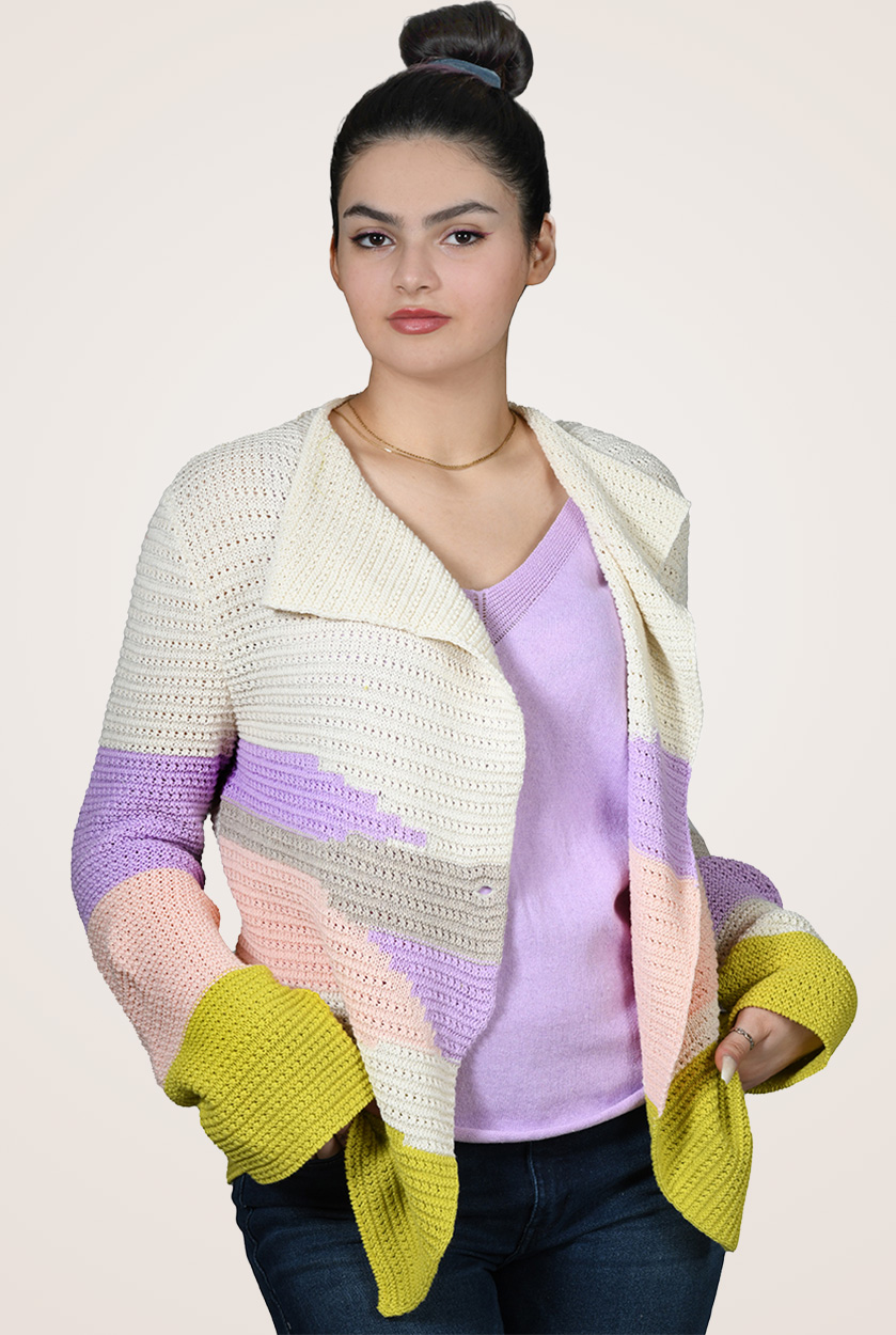 PERAN Strickjacke