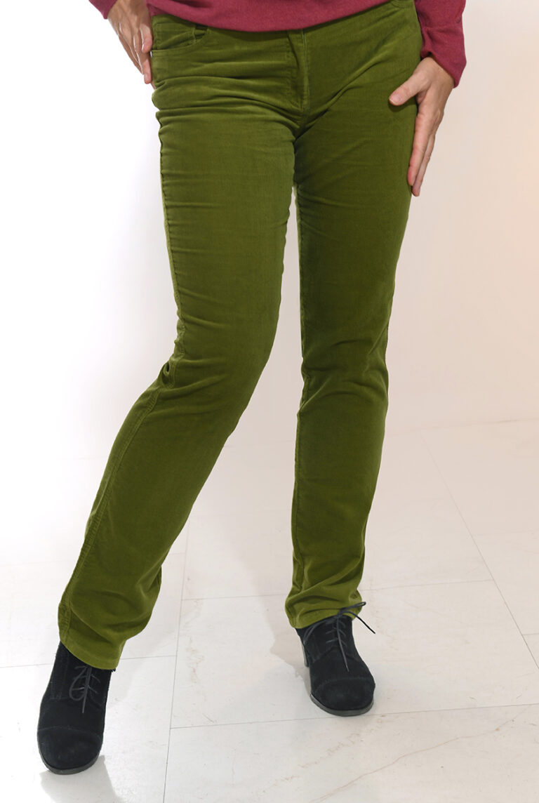 Cordhose Sabine Pistazie